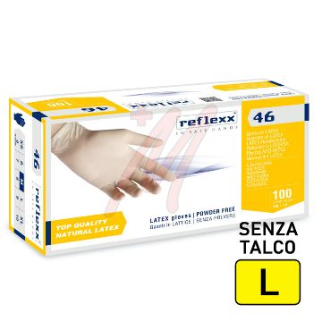 Immagine di GUANTI REFLEXX R46 S/TALCO - 100 PZ
